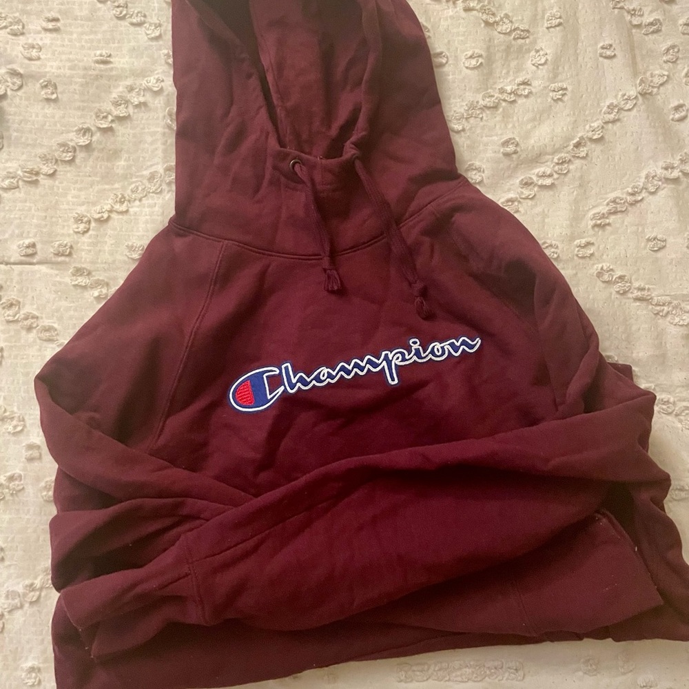 Champion Maroon Sweatshirt size Large